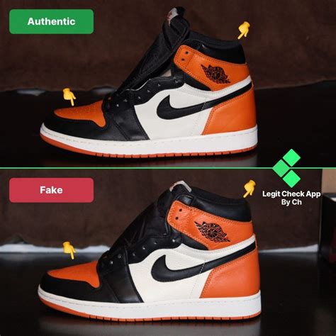 nike air jordan 1 retro real vs fake|how to authenticate air jordans.